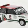 Fiat 131 Abarth, Monte Carlo, 1978, Alitalia, #8, Darniche, 1:87, Brekina