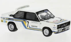 Fiat 131 Abarth, Monte Carlo, 1980, Svenska Fiat, #7, B.Waldegaard, 1:87, Brekina