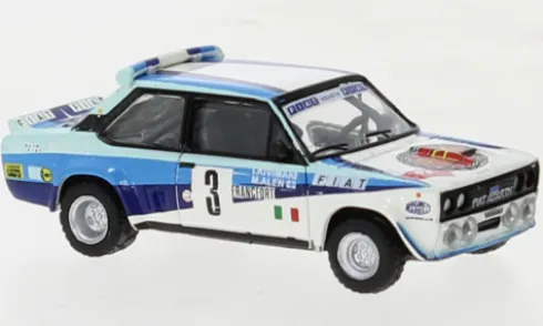 Fiat 131 Abarth, Monte Carlo, 1980, Fiat, #3, M.Alen, 1:87, Brekina