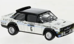 Fiat 131 Abarth, RAC Rally, 1977, Fiat UK, #6, T.Makinen, 1:87, Brekina
