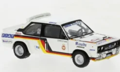 Fiat 131 Abarth, Rally Hunsrück, 1980, Fiat Minolta, #1, W.Röhrl, 1:87, Brekina