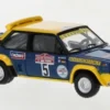 Fiat 131 Abarth, Rally San Remo, 1977, Olio Fiat, #5, W.Röhrl, 1:87, Brekina