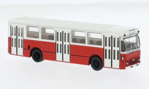 Fiat 418 AL, beige/rot, 1972, 1:87, Brekina