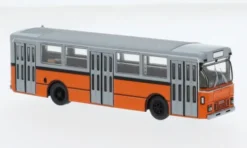 Fiat 418 AL, grau/orange, 1972, 1:87, Brekina