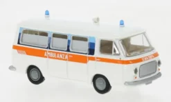 Fiat 238 Bus, 1966, Ambulanza (I), 1:87, Brekina