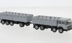 Fiat 691, grau/schwarz, 1970, 1:87, Brekina Starline