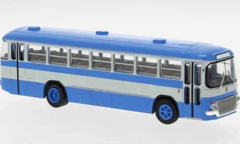 Fiat 306/3 Interurbano, blau/weiss, 1972, 1:87, Brekina