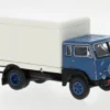 Fiat 642 Koffer, blau/weiss, 1962, 1:87, Brekina Starline