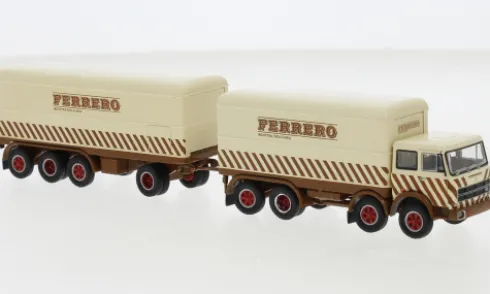 Fiat 691 Millepiedi, 1970, Ferrero, 1:87, Brekina Starline