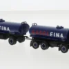 Fiat 691 Millepiedi, 1970, Gasol Fina, 1:87, Brekina Starline