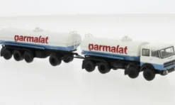 Fiat 691 Millepiedi, 1970, Parmalat, 1:87, Brekina Starline