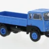 Fiat 642 Pritsche, blau/schwarz, 1962, 1:87, Brekina Starline
