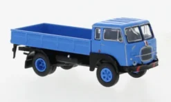 Fiat 642 Pritsche, blau/schwarz, 1962, 1:87, Brekina Starline