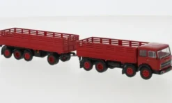 Fiat 691, rot/schwarz, 1970, 1:87, Brekina Starline