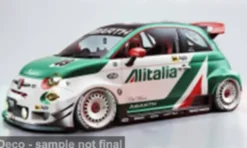 Fiat 595 Abarth LB-Works, Alitalia, 1:18, Solido
