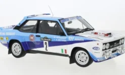 Fiat 131 Abarth, Rallye Piancavallo, 1980, #2, A.Bettega/M.Perissinot, 1:18, Kyosho