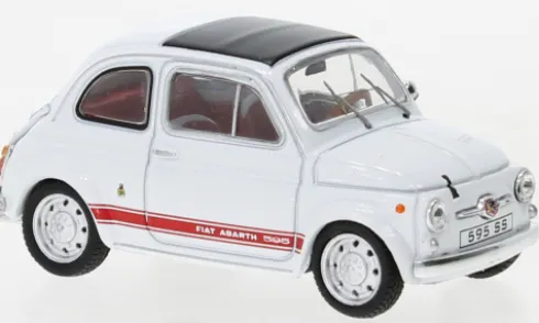 Fiat Abarth 595 SS, weiss, 1964, 1:43, IXO