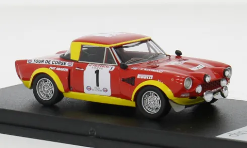 Fiat 124 Abarth, Tour de Corse, 1974, #1, M.Alen/I.Kivimäki, 1:43, Trofeu
