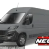 Fiat Ducato, grau, 2023, 1:43, Bburago