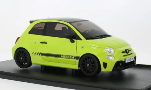 Fiat F595 Abarth, grün/schwarz, 1:18, Solido
