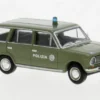 Fiat 124 Familiare, 1966, Polizia, 1:87, Brekina