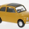 Fiat 500 F, dunkelgelb, 1965, 1:43, Norev
