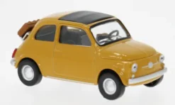 Fiat 500 F, dunkelgelb, 1965, 1:43, Norev