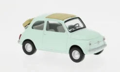 Fiat 500 F, hellblau, 1965, 1:43, Norev