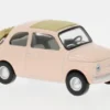 Fiat 500 F, pink, 1965, 1:43, Norev