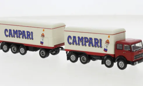 Fiat 691 Millepiedi, 1970, Campari, 1:87, Brekina Starline