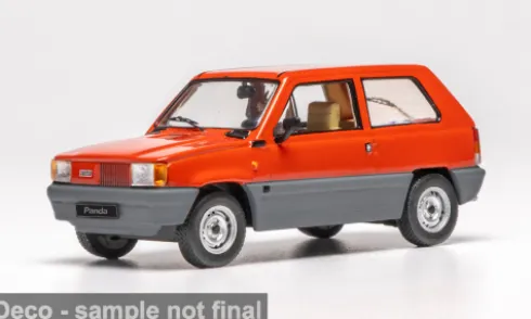 Fiat Panda 45, rot, 1980, 1:43, IXO