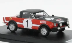 Fiat 124 Spider, Alpenfahrt, 1972, #1, H.Lindberg/H.Eisendle, 1:43, Trofeu