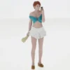 Figur Ada, blue/white, 1:24, Atlantic