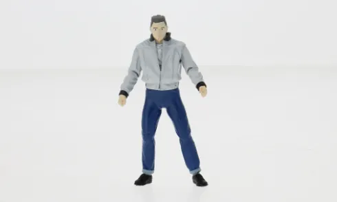 Figur Biff Tannen, 1985, 1:24, Cartrix