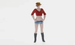 Figur Cora, red/blue, 1:43, Atlantic