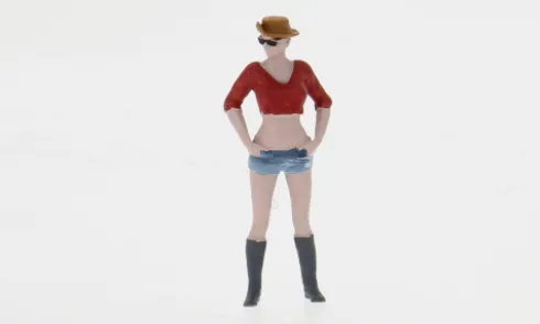 Figur Cora, red/blue, 1:43, Atlantic