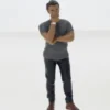 Figur Customer III, 1:24, American Diorama