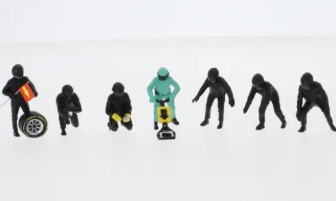 Figuren F1 Pit Crew, 1:43, American Diorama