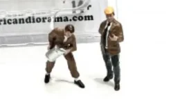 Figuren Race Day Figures - Set 4, 1:43, American Diorama