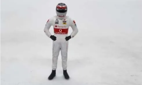 Figur Fernando Alonso, 2007, 1:43, Cartrix