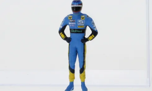 Figur Fernando Alonso, 2005, 1:43, Cartrix