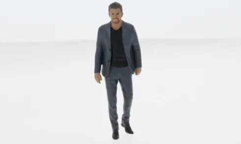 Figur Gentlemen's Club-4, 1:24, American Diorama