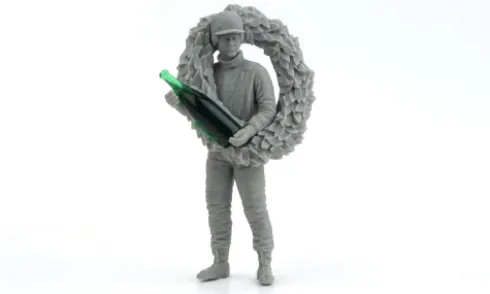 Figur Gilles Villeneuve, 1981, 1:43, Brumm