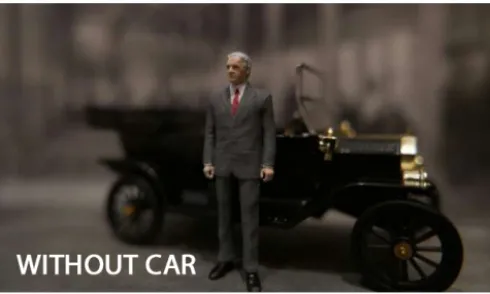 Figur Henry Ford, 1:43, Cartrix