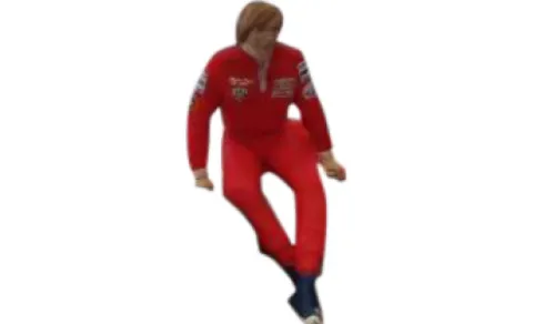 Figur James Hunt, 1975, 1:43, Cartrix