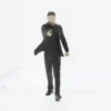 Figur John Wick, 1:64, Cartrix