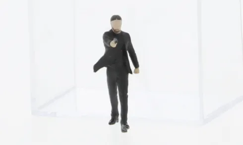 Figur John Wick, 1:64, Cartrix