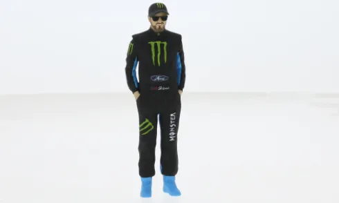 Figur Ken Block, 1:18, Cartrix