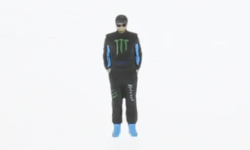Figur Ken Block, 1:64, Cartrix