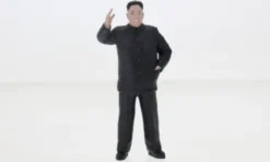 Figur Kim Jong, black, 1:18, Atlantic